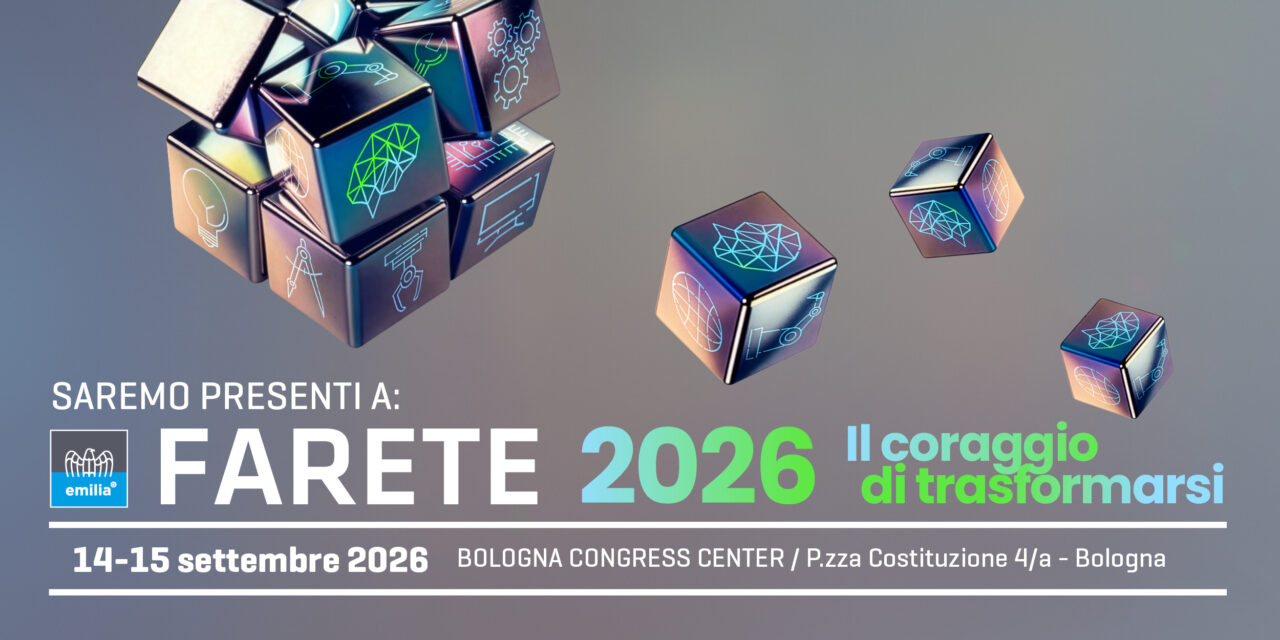 Vieni a trovarci al FARETE 2026
